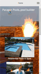 Mobile Screenshot of paragonpoolslv.com